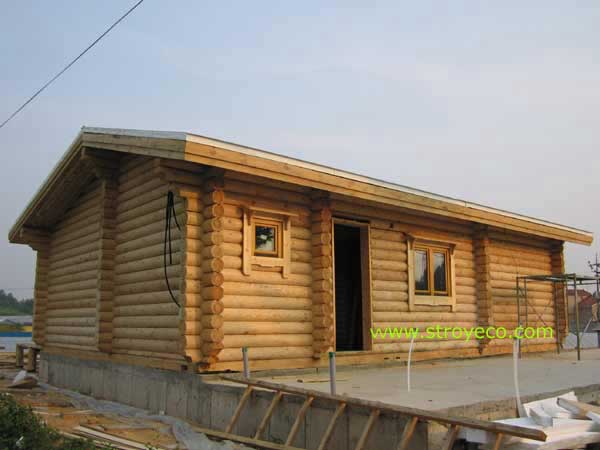  Модификация деревянного дома d62.  Фото 1